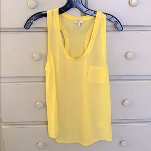 Silk JOIE sleeveless sporty top